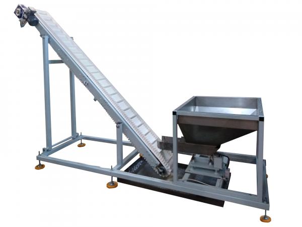 Транспортер ленточный наклонный