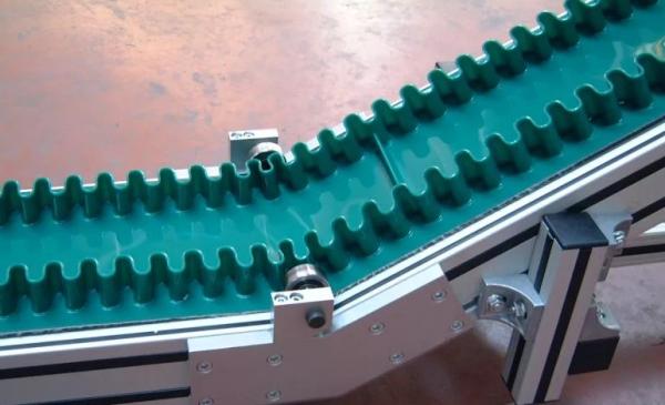 Z-образный конвейер с гофробортами