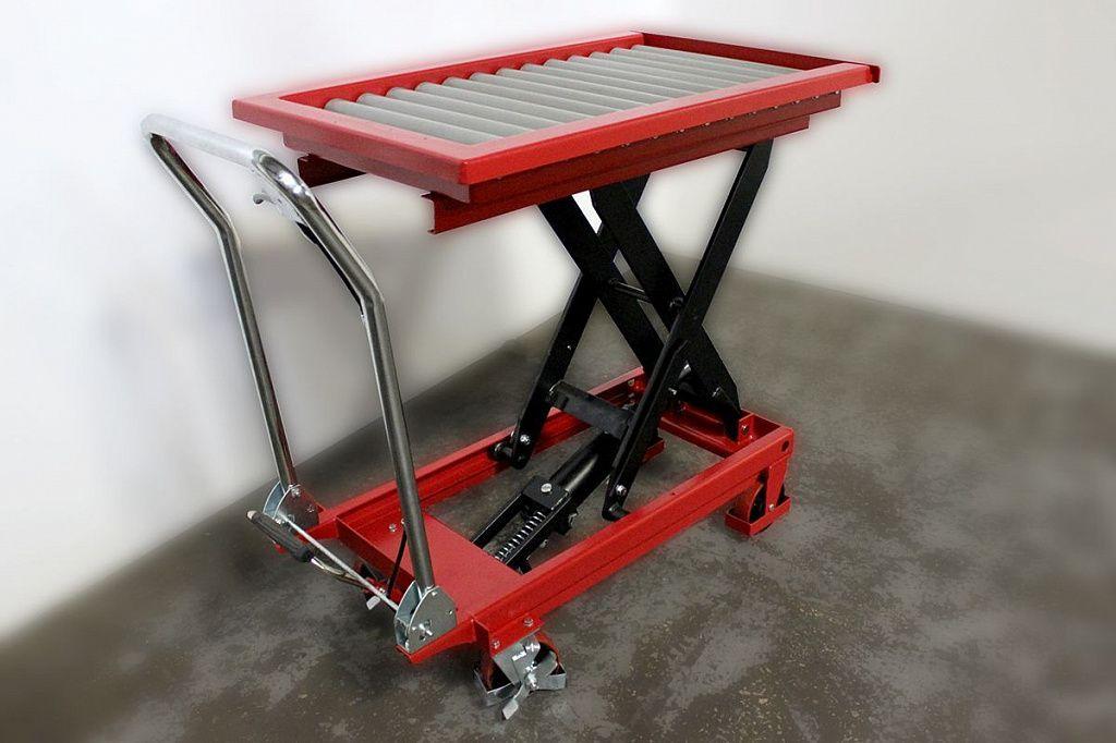 Подъемный стол-рольганг