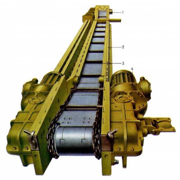 Скребковый конвейер СП202