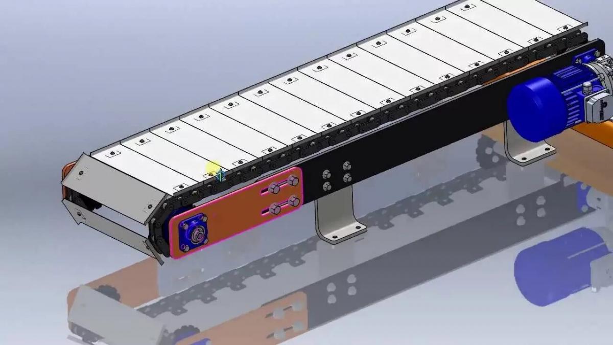Пластинчатый конвейер КП-55